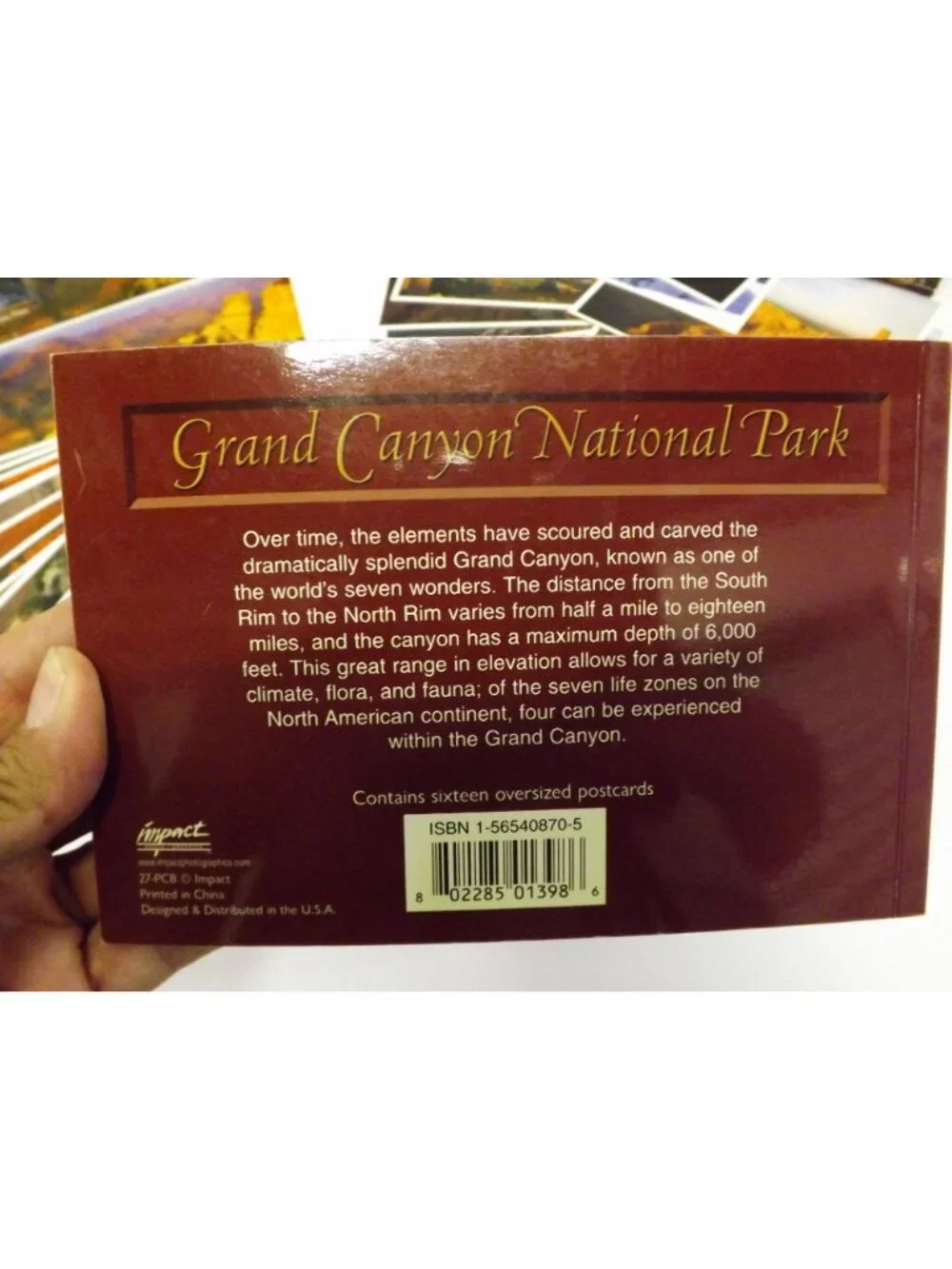 Grand Canyon National Park Postcards  Panoramic Prints Sets Collectible Souvenir